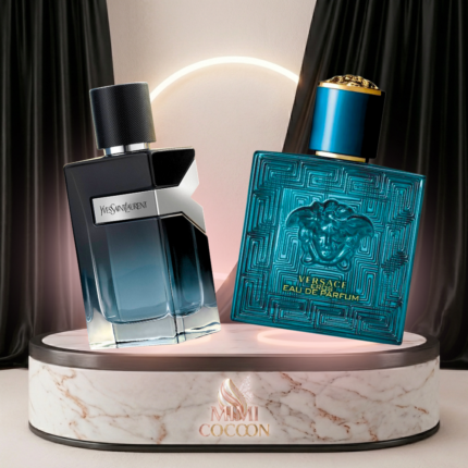 Pack Be Aqua : Versace Eros edp  + Yves Saint Laurent Y edp