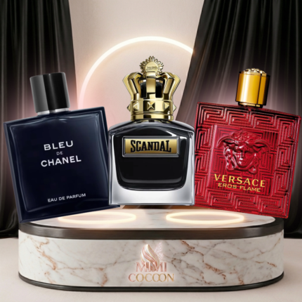 Pack Master 2 : Scandal Le Parfum + Versace Eros Flame + Bleu de Chanel EDP