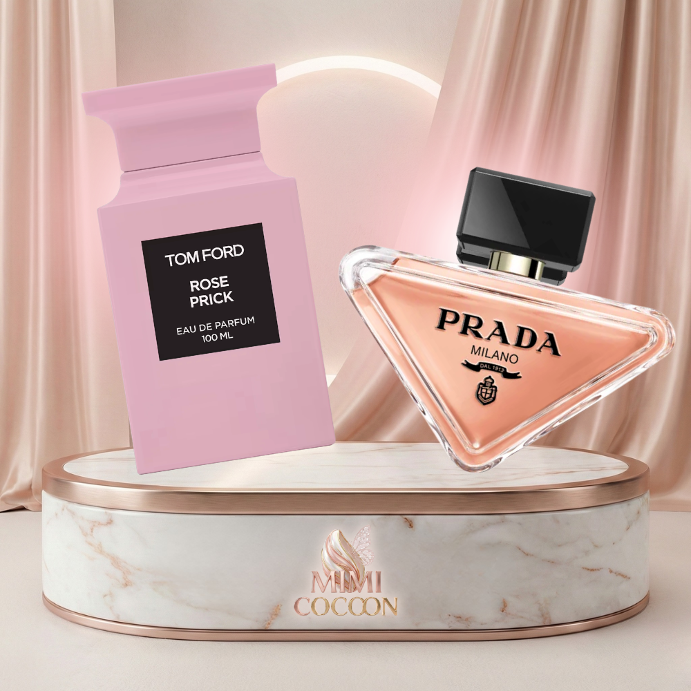 8 (4) Pack Be Stylish : Prada Paradoxe EDP + Tom Ford Rose Prick – Image 1